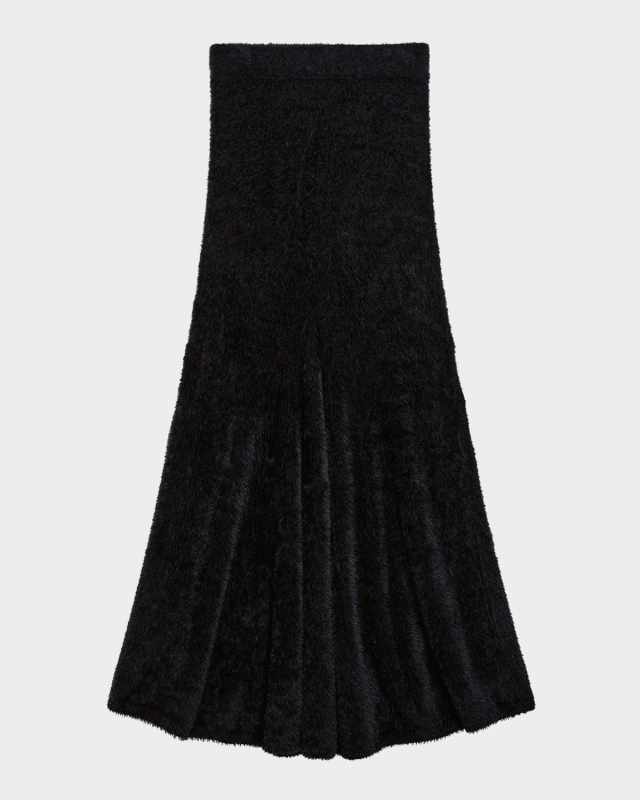 Eyelash Knit Maxi Skirt